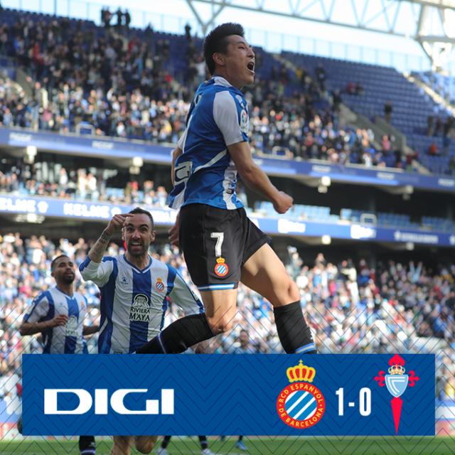 【西甲】武磊替补绝杀+赛季联赛首球 西班牙人1比0